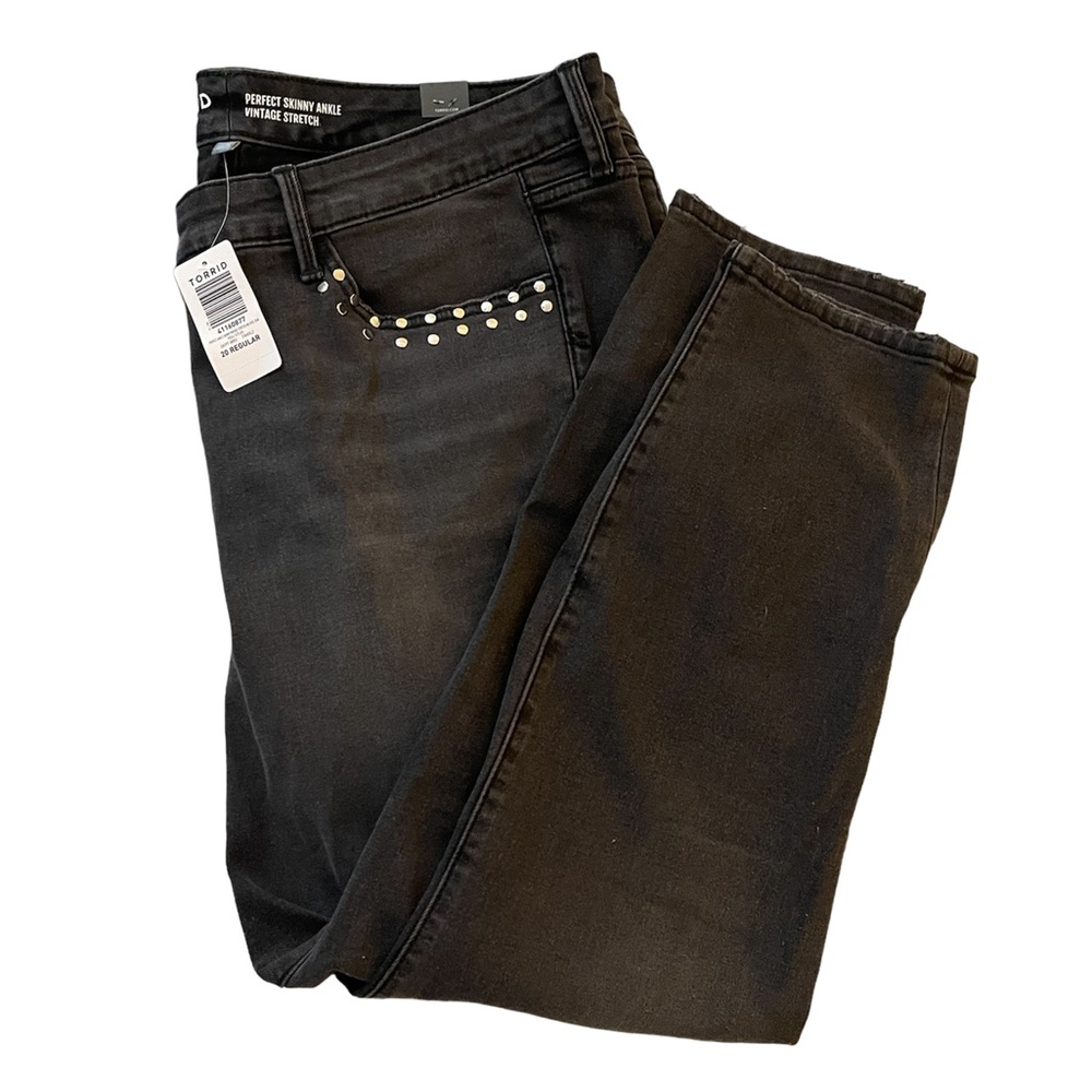 Perfect Skinny Ankle Vintage Stretch Mid-Rise Jean Size 20